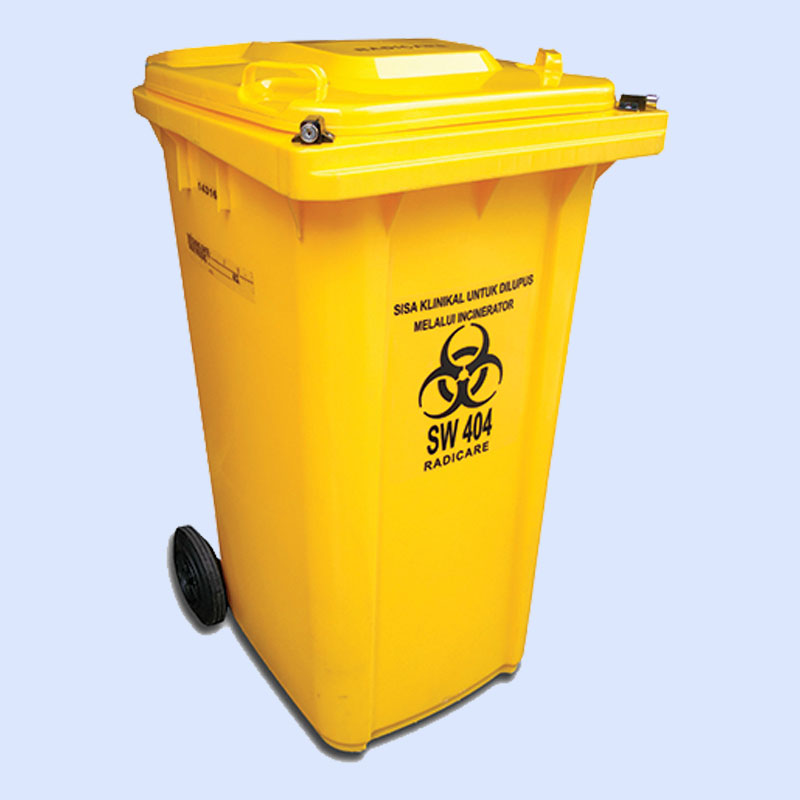 Biohazard Bin 120L